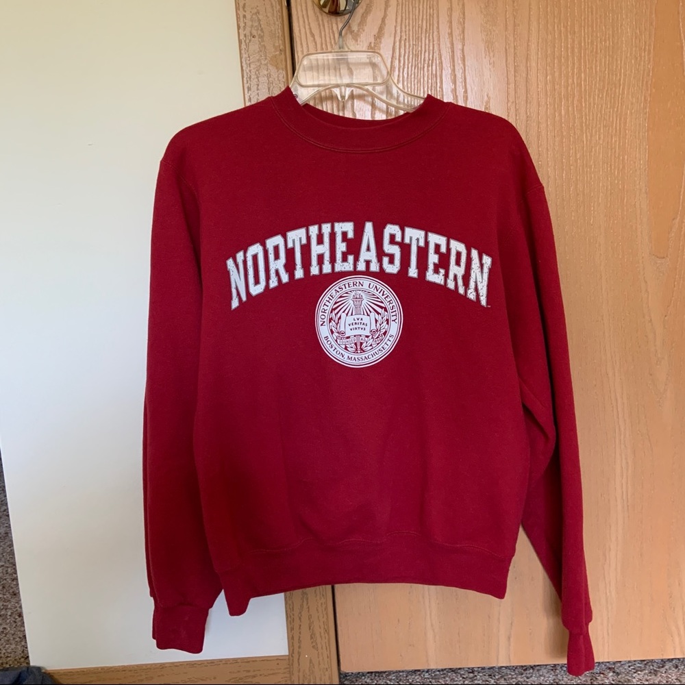 Northeastern university crew neck